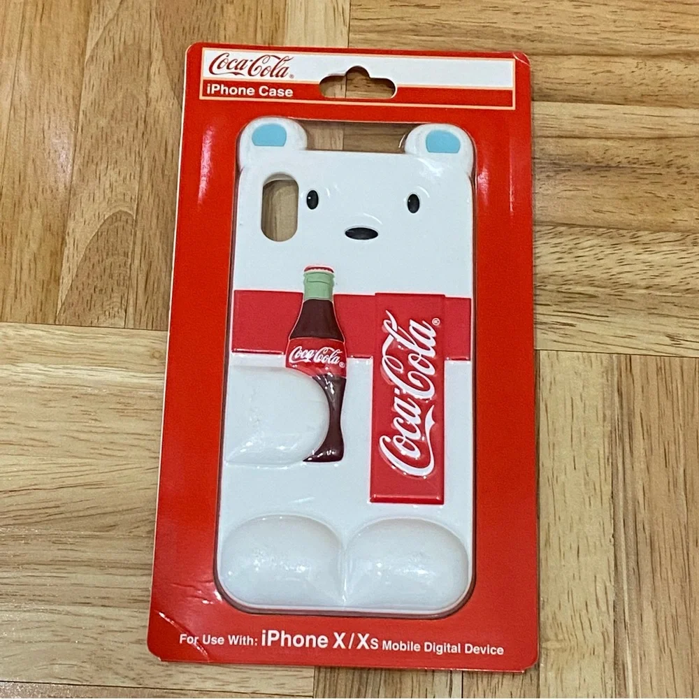 Coca Cola COKE Polar Bear iPhone Case for iPhone X/XS NEW
